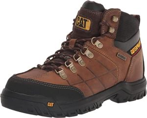 CAT Men's Threshold Waterproof Steel Toe Work Boot: