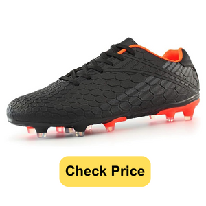 Hawkwell Men's Big Kids Youth Outdoor Firm Ground Soccer Cleats