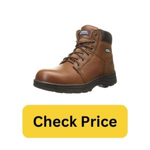 4- Skechers for Work Men's Workshire Relaxed Fit Work Steel Toe Boot