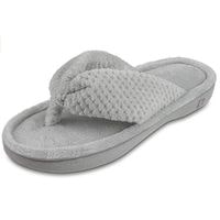 best memory foam flip flop slippers